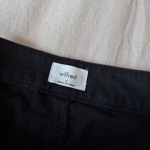 Aritzia Wilfred Black Maxi Skirt